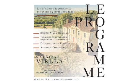 Programme Chateau de Viella